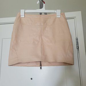 Lamarque leather mini skirt